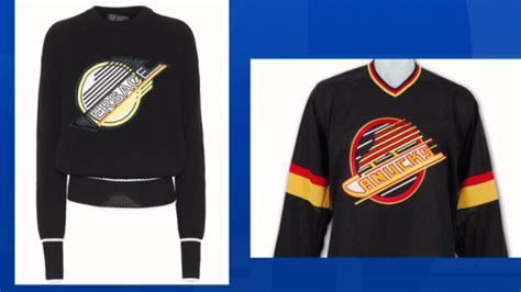 versace sweater canucks|$1,200 Versace sweater may look familiar to .